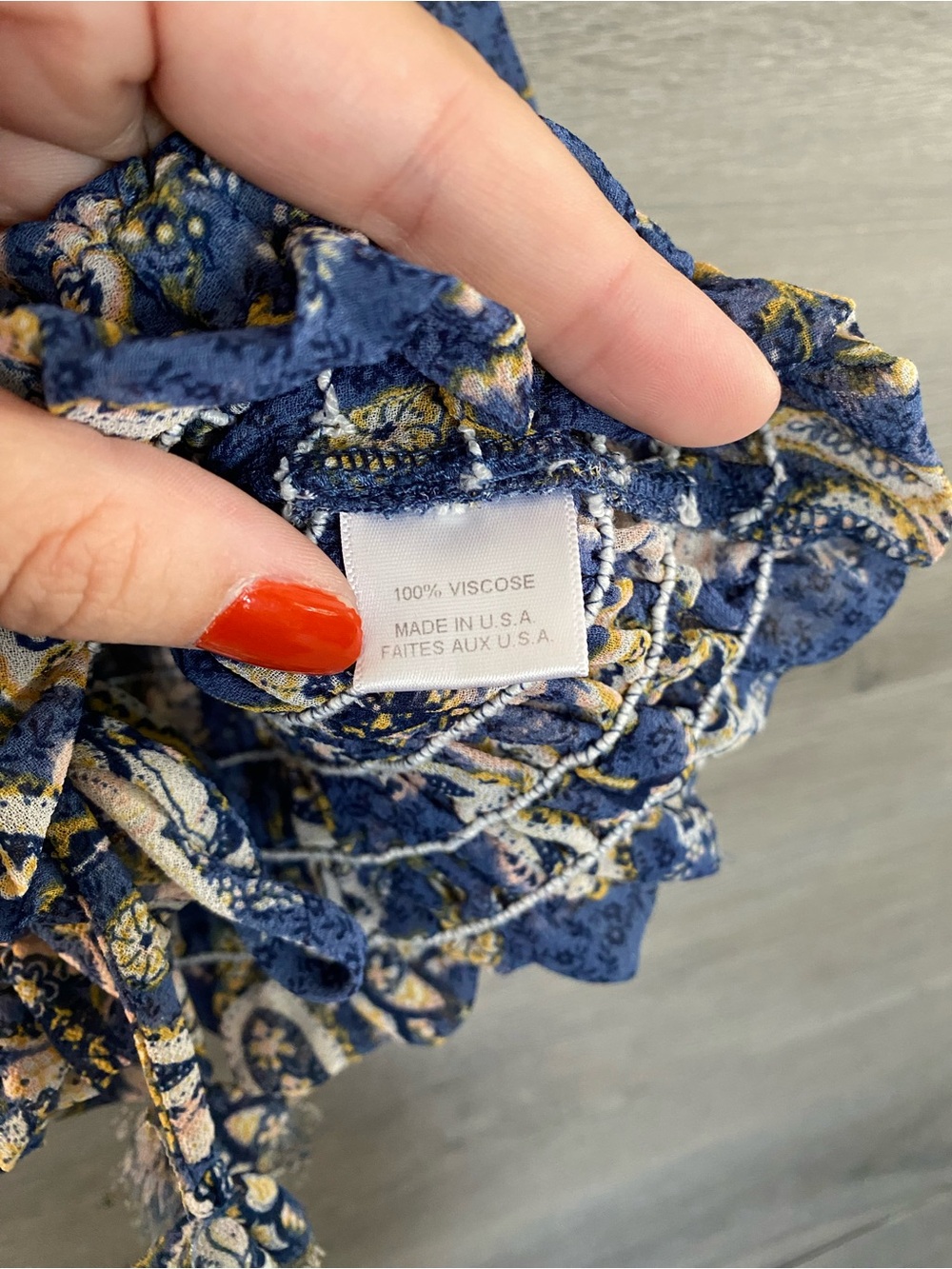 MISA Smocked Ruffle Top - Picture 6 of 8